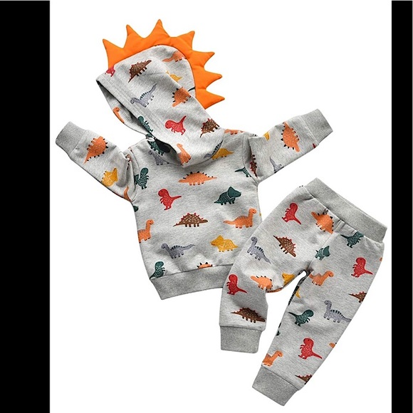 Infant Boys 2pc Animal Print Outfit Set...New - Picture 2 of 5